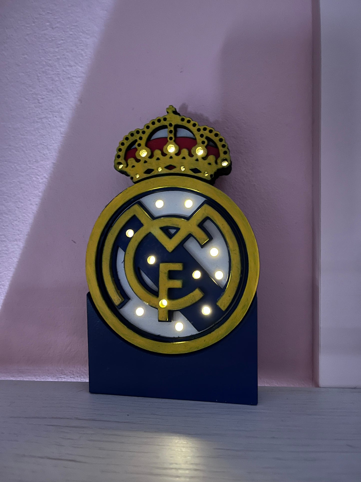 Lámpara led quitamiedos Real Madrid